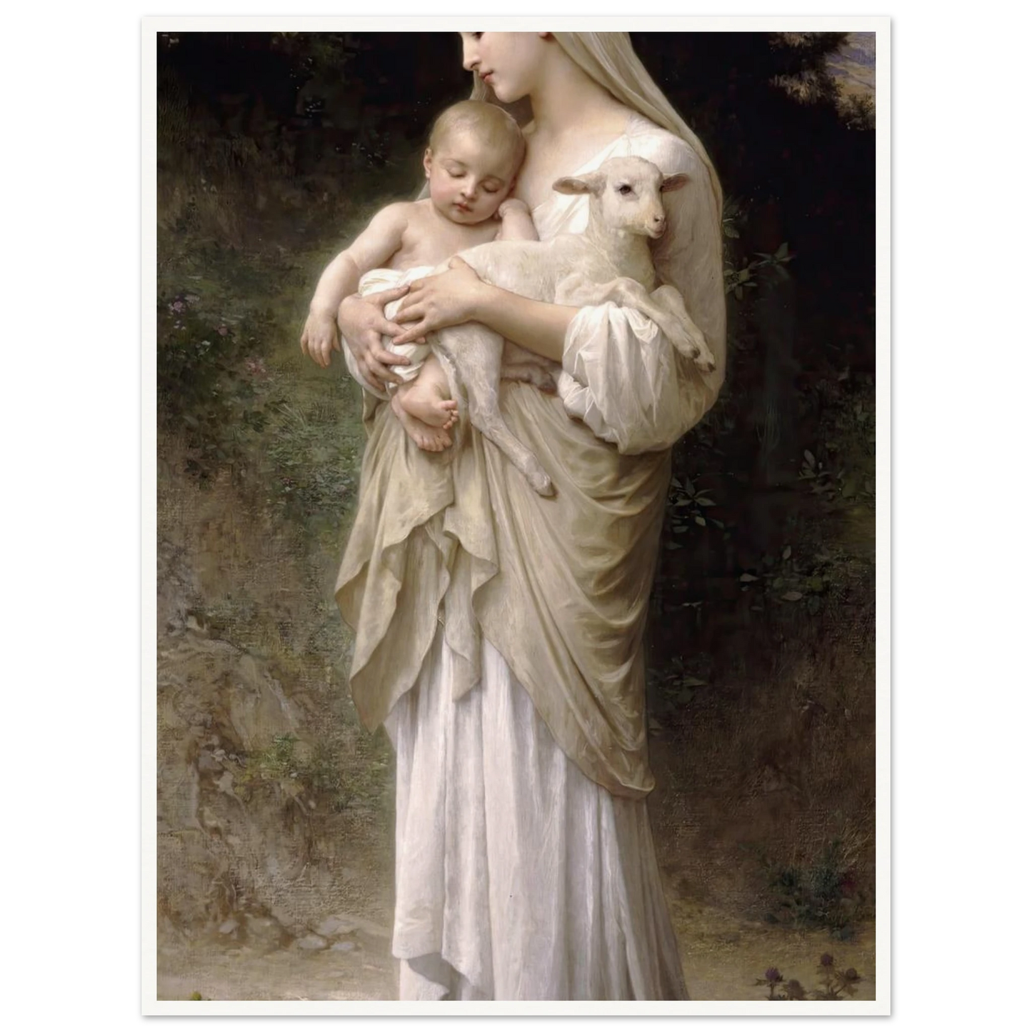 L’Innocence (1893) Art Print | William Bouguereau-Quipham Collections