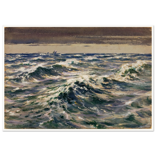 The Open Sea (1904) Art Print | William Henry Holmes-Quipham Collections