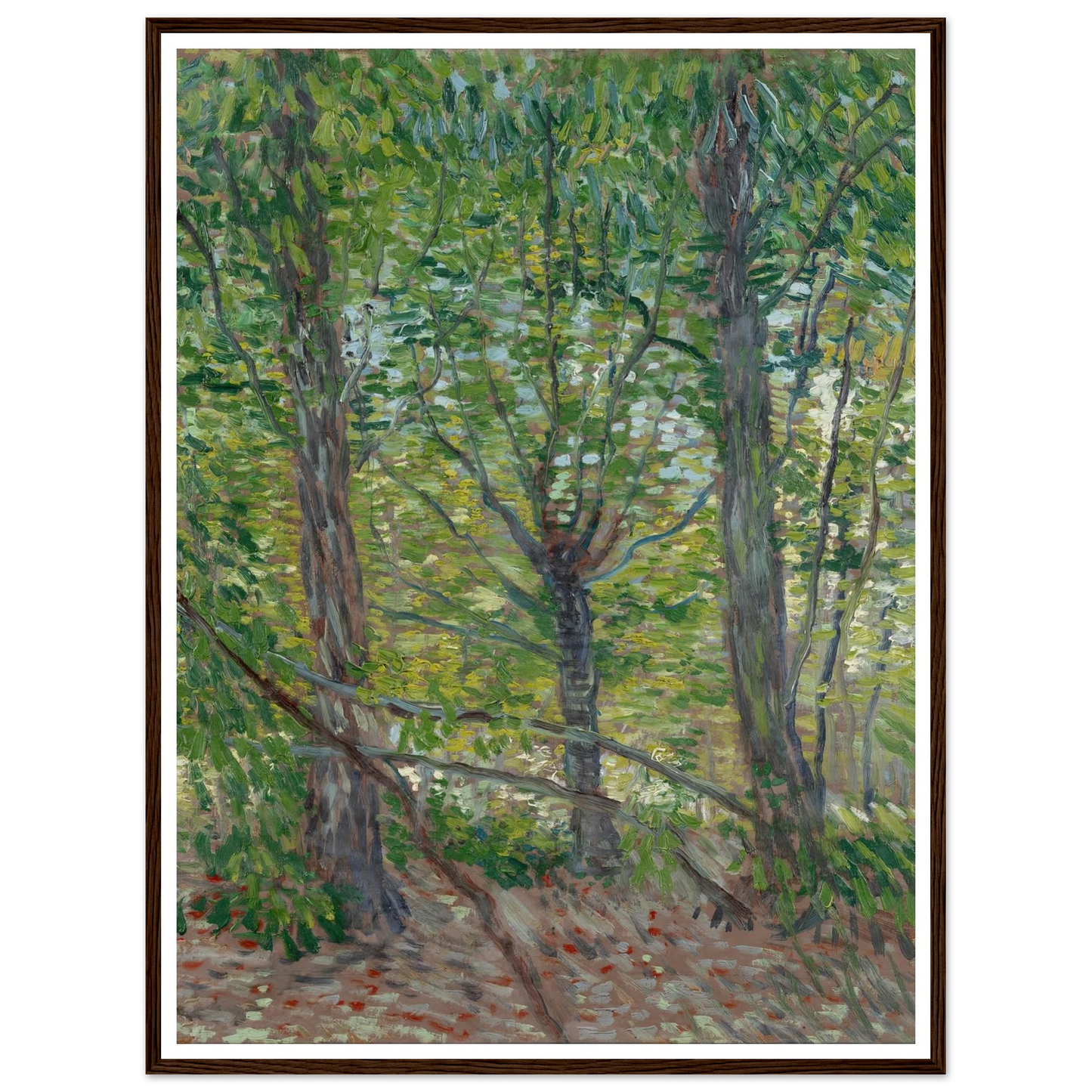 Trees Art Print | Vincent van Gogh-Quipham Collections