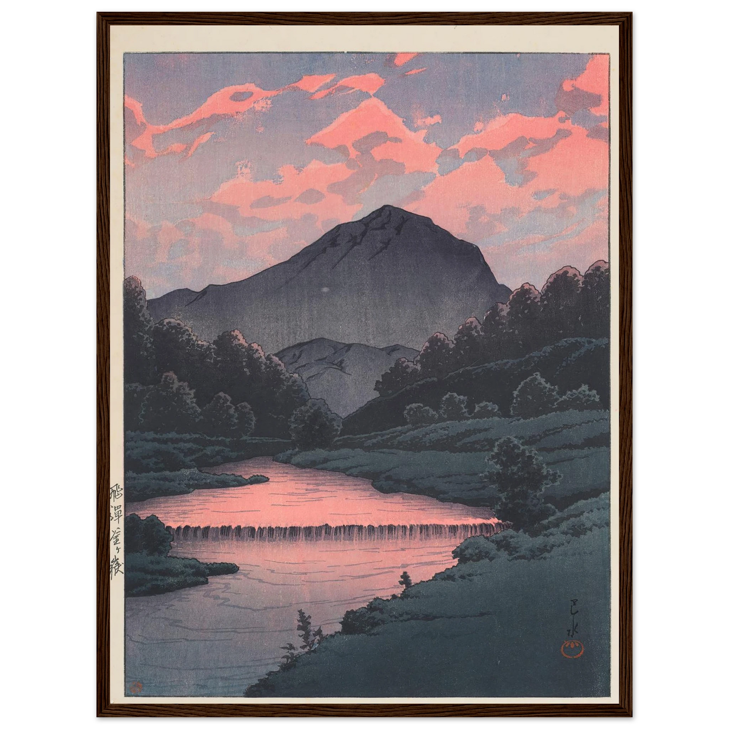 Hida Kamagadake (Mount Kamaga, Hida) (1933) Art Print | Kawase Hasui-Quipham Collections