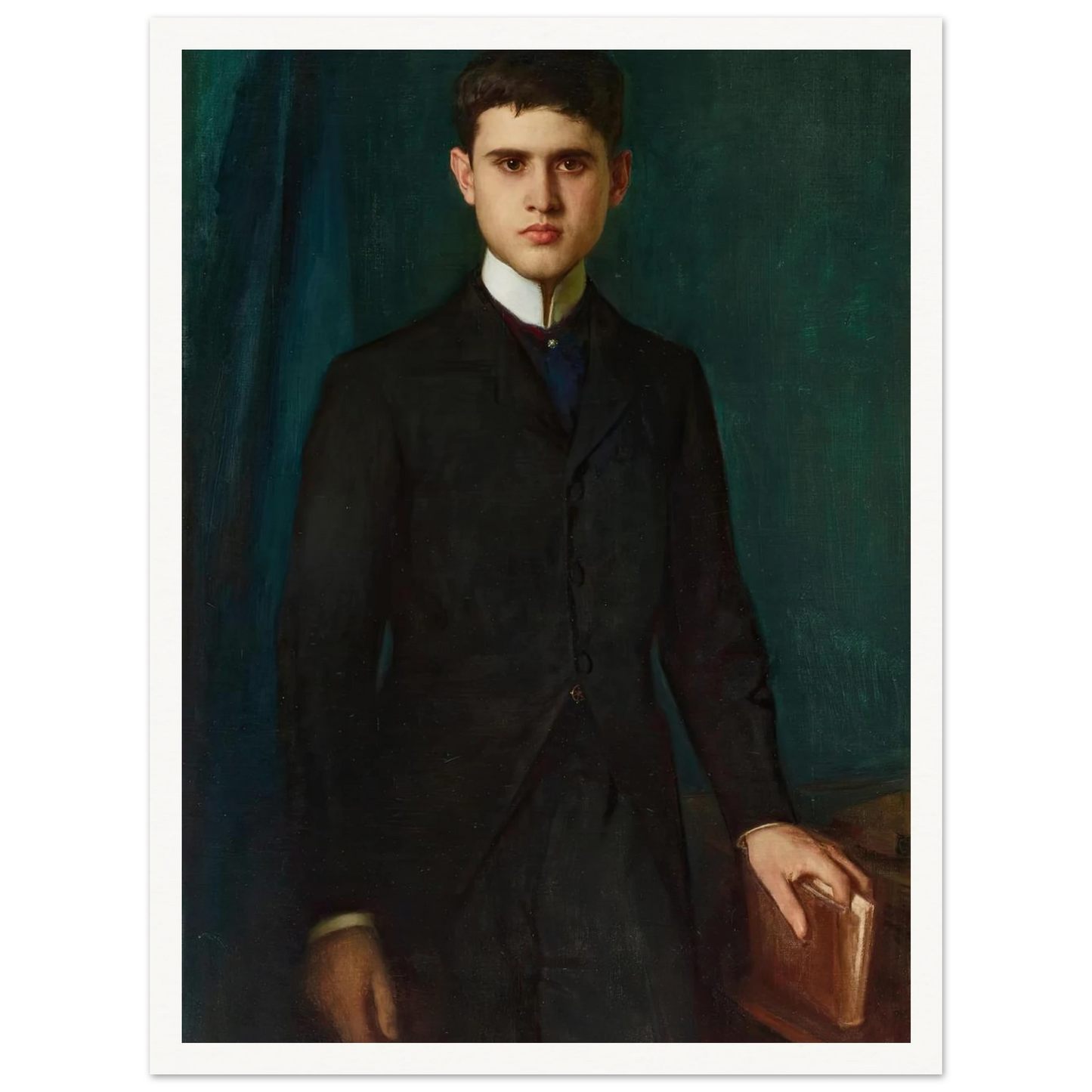 Portrait of Joannes de Stuers at 20 years old (1897) Art Print | Pascal Adolphe Jean Dagnan Bouveret-Quipham Collections