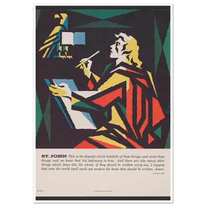 St. John (1962) Art Print | Joseph Binder-Quipham Collections