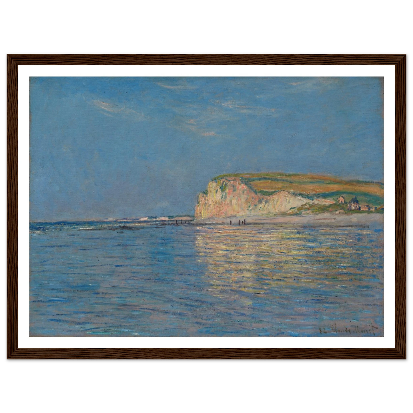Low Tide at Pourville, near Dieppe, 1882 (1882) Art Print | Claude Monet-Quipham Collections