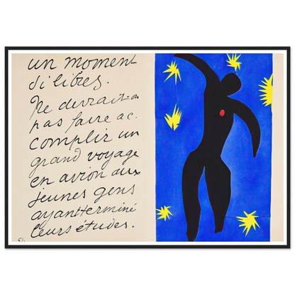 Icarus (1947) Art Print | Henri Matisse-Quipham Collections