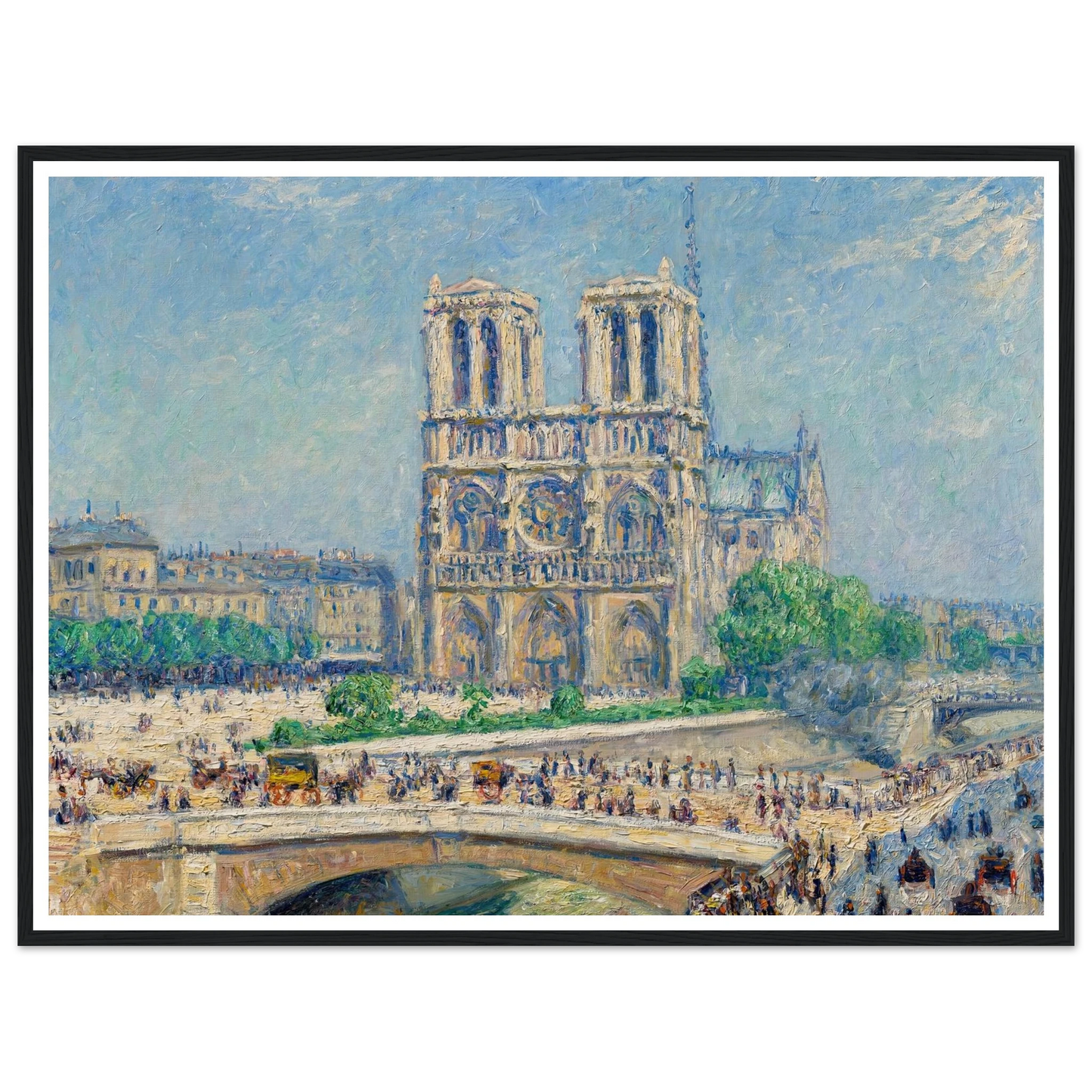 Notre-Dame, effet de soleil (1906) Art Print | Francis Picabia-Quipham Collections