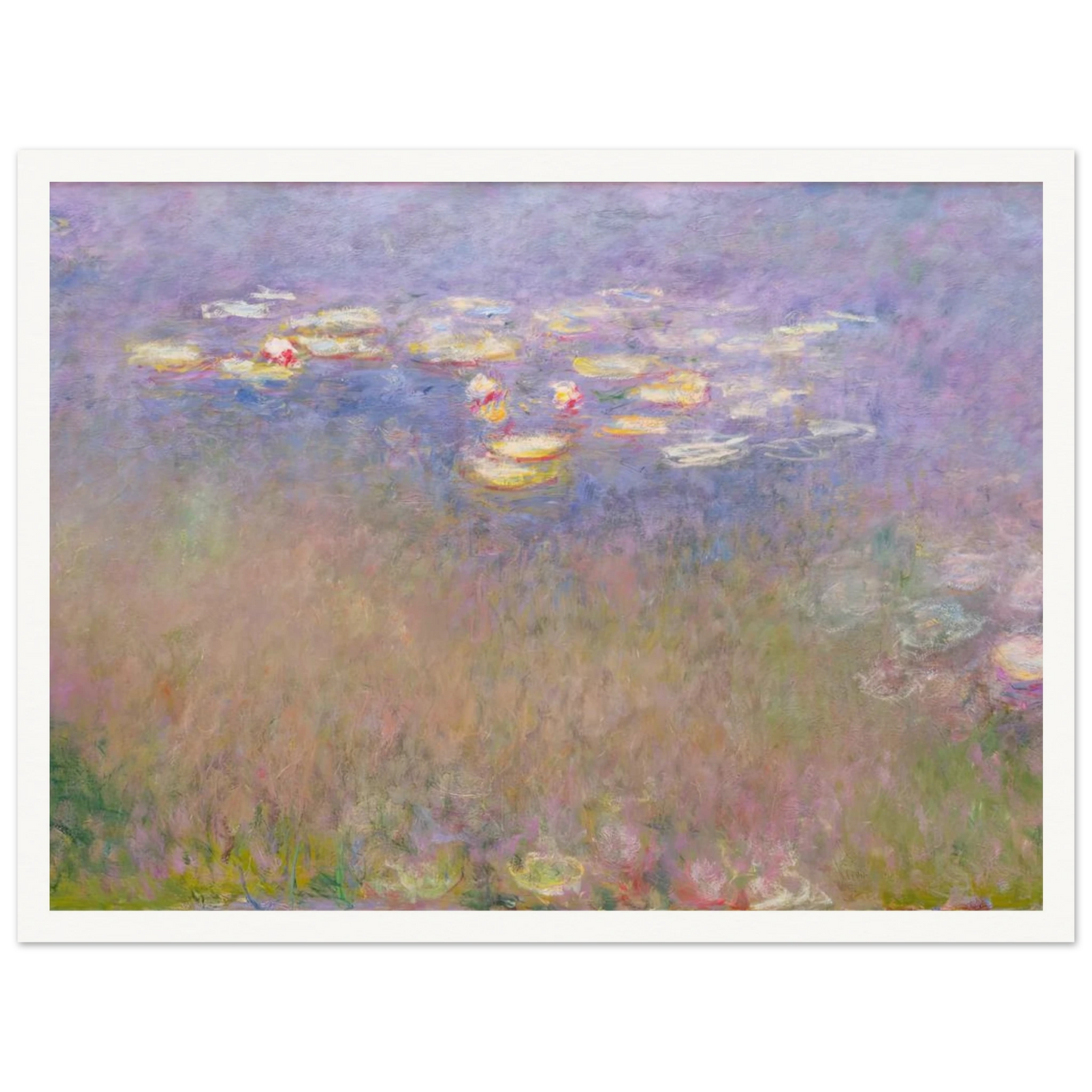 Water Lilies (c.1915–26) Art Print | Claude Monet-Quipham Collections