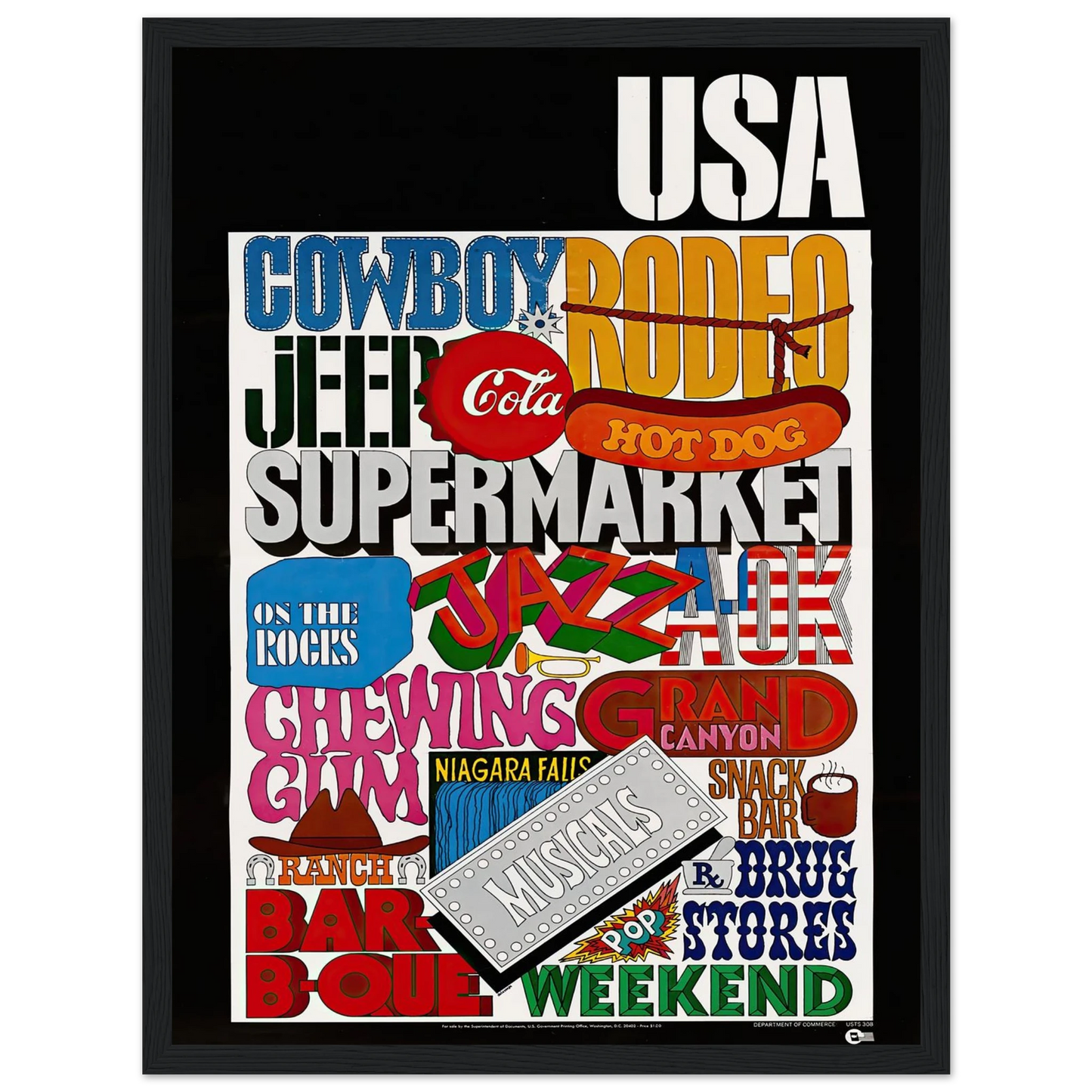 USA Art Print | US Information Agency-Quipham Collections
