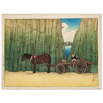Komagata kashi (River bank, Komagata) (1919) Art Print | Kawase Hasui-Quipham Collections