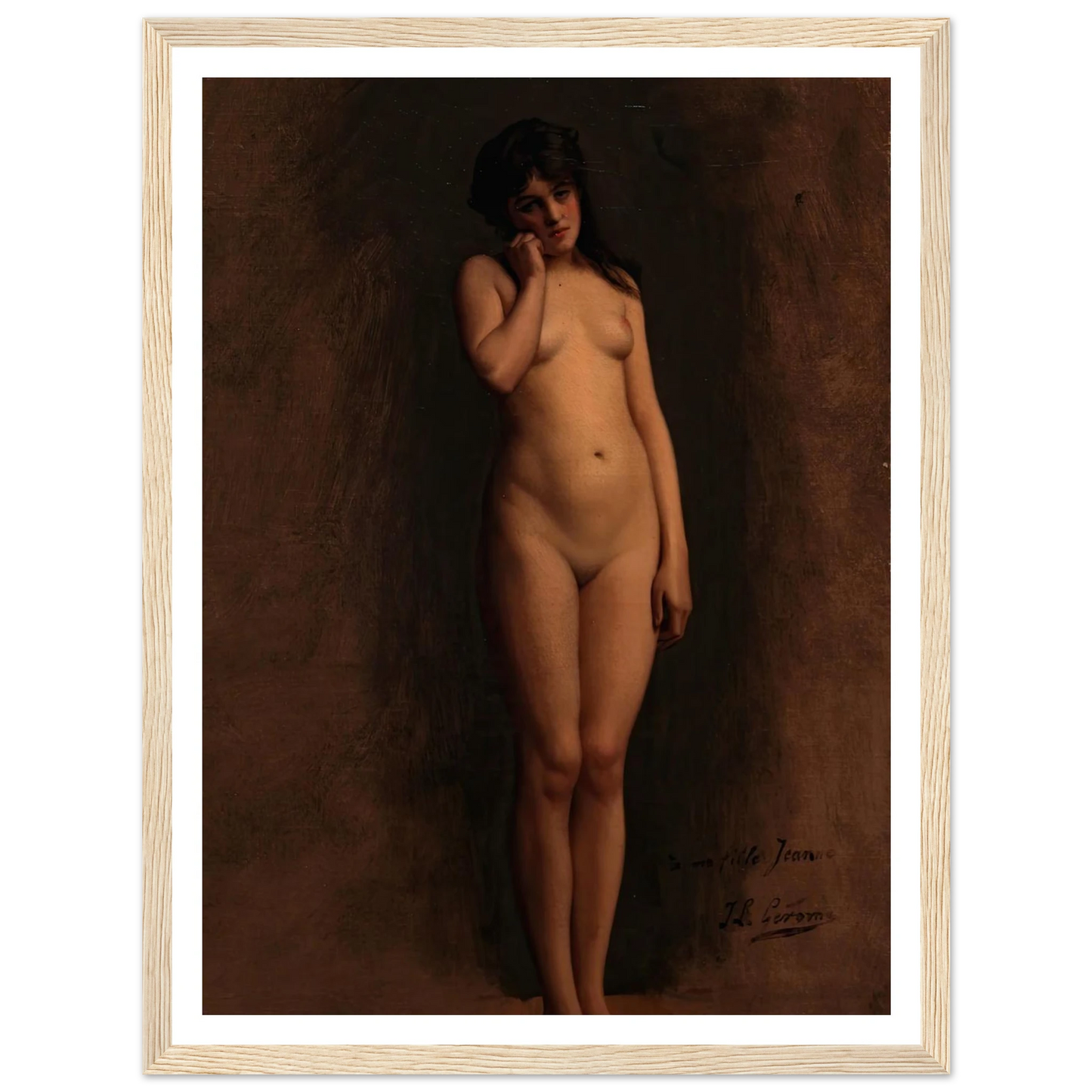Study for Slave Market in Ancient Rome (1886) Art Print | Jean Leon Gerome-Quipham Collections
