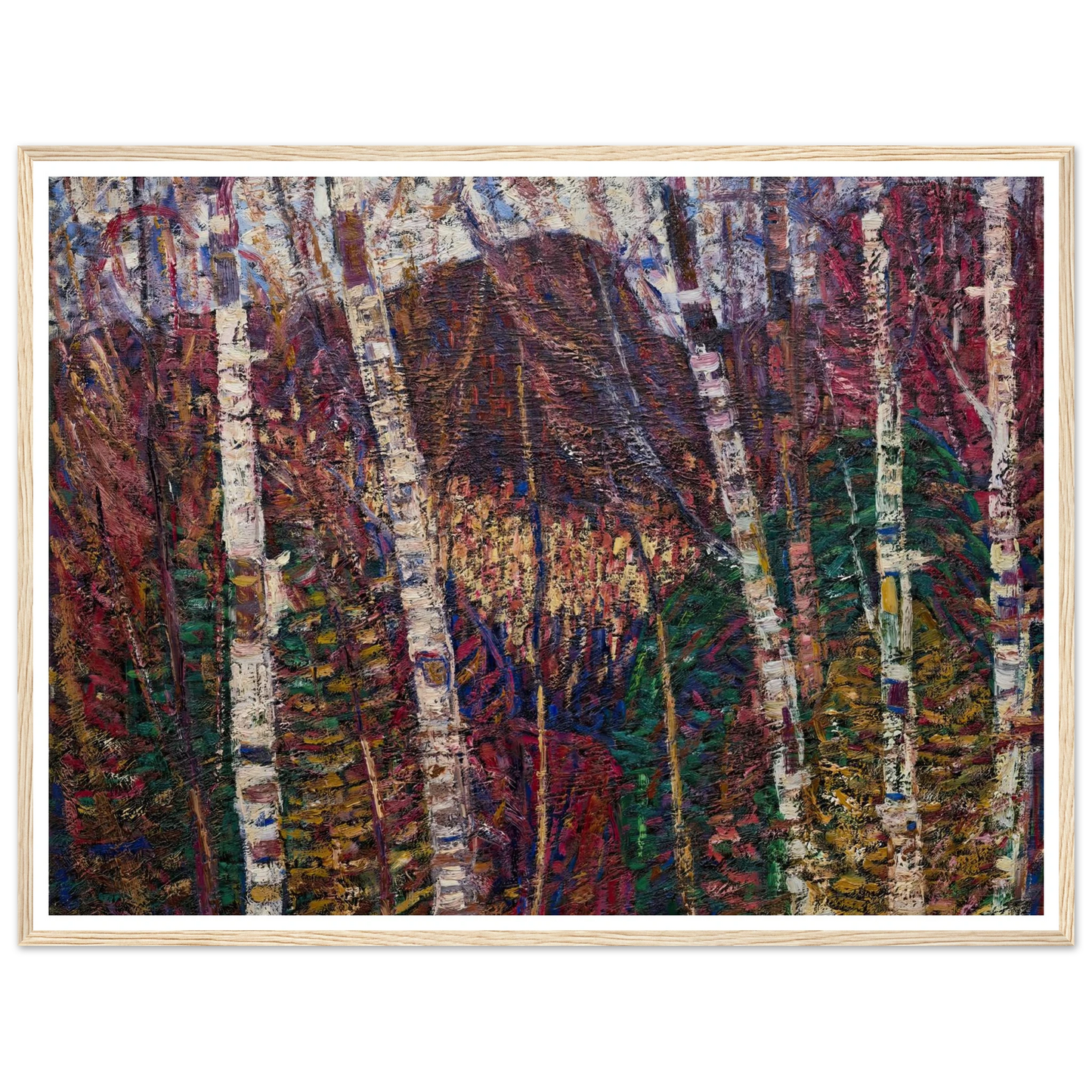 White Birches (c.1908) Art Print | Marsden Hartley-Quipham Collections