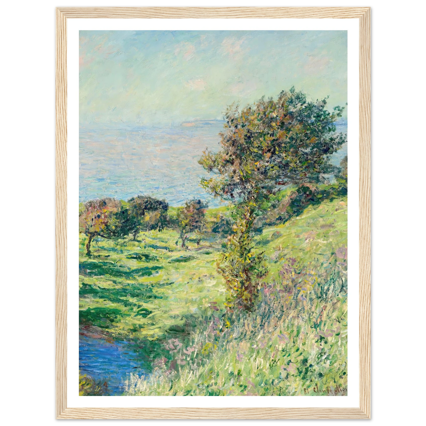 Coup de vent (1881) Art Print | Claude Monet-Quipham Collections