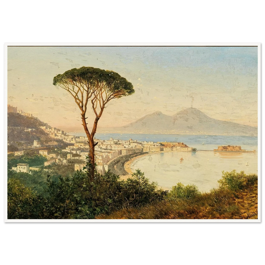 Blick auf die Bucht von Neapel Art Print | Albert Zimmermann-Quipham Collections