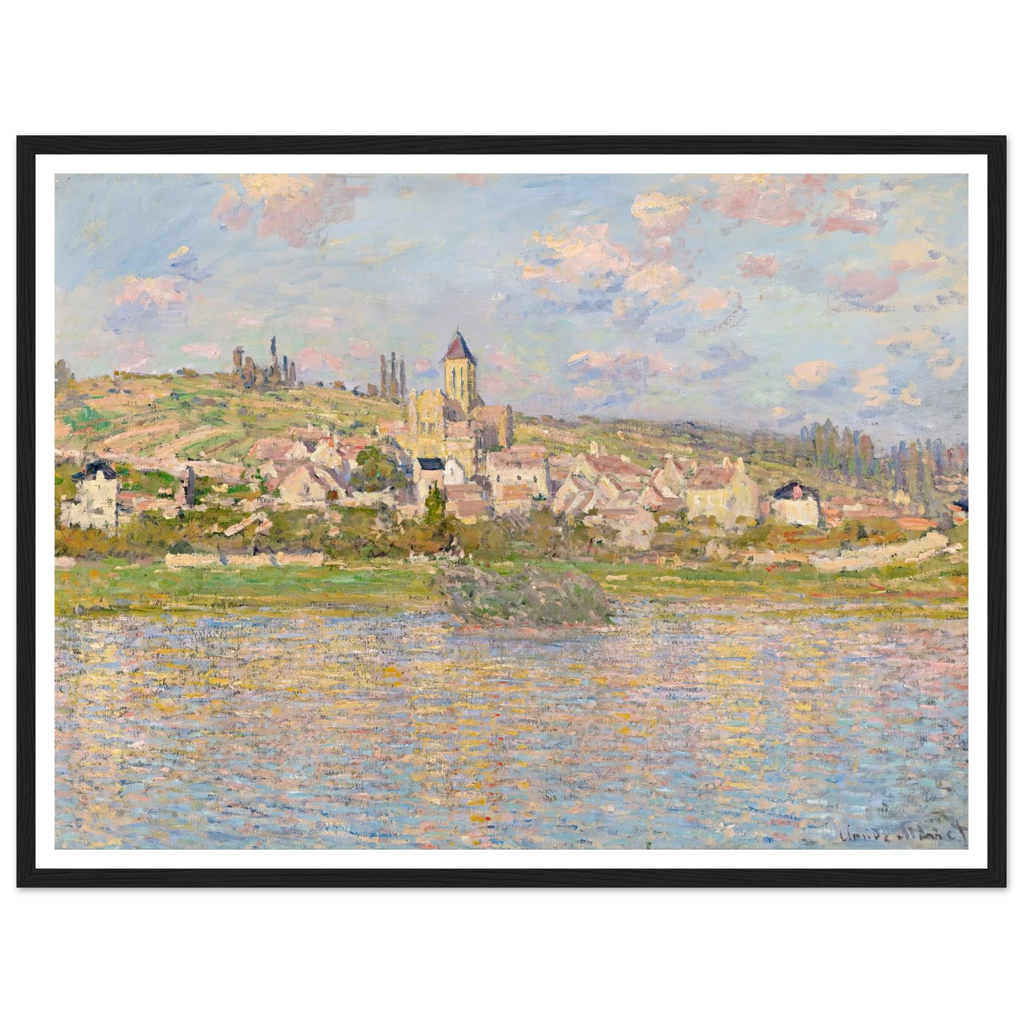 Vétheuil Art Print | Claude Monet-Quipham Collections