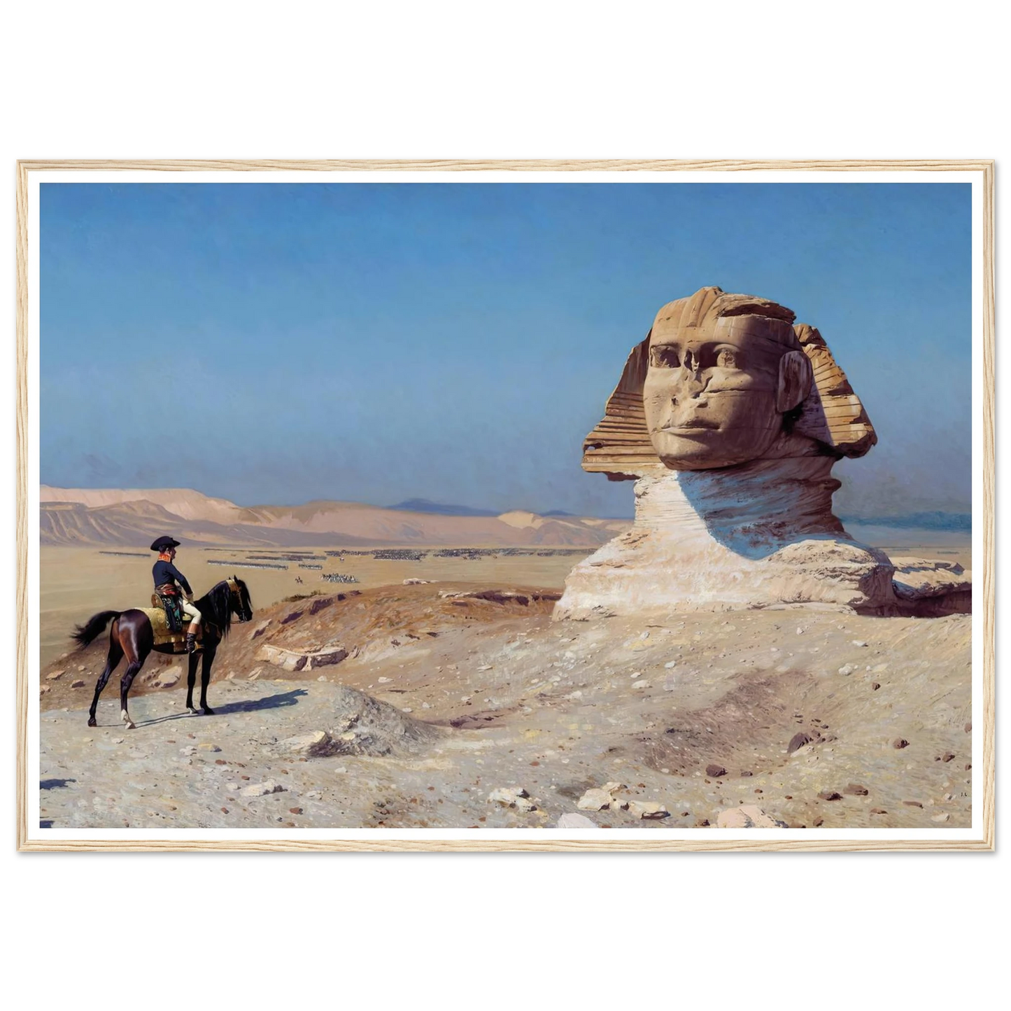 Bonaparte Before the Sphinx (1886) Art Print | Jean Leon Gerome-Quipham Collections