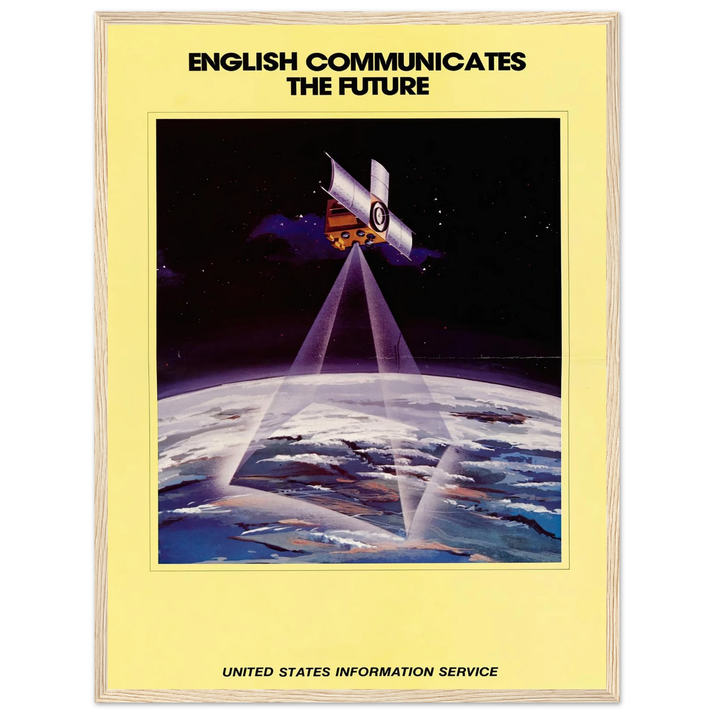 English Communicates the Future. United States Information Service 2 Art Print | US Information Agency-Quipham Collections