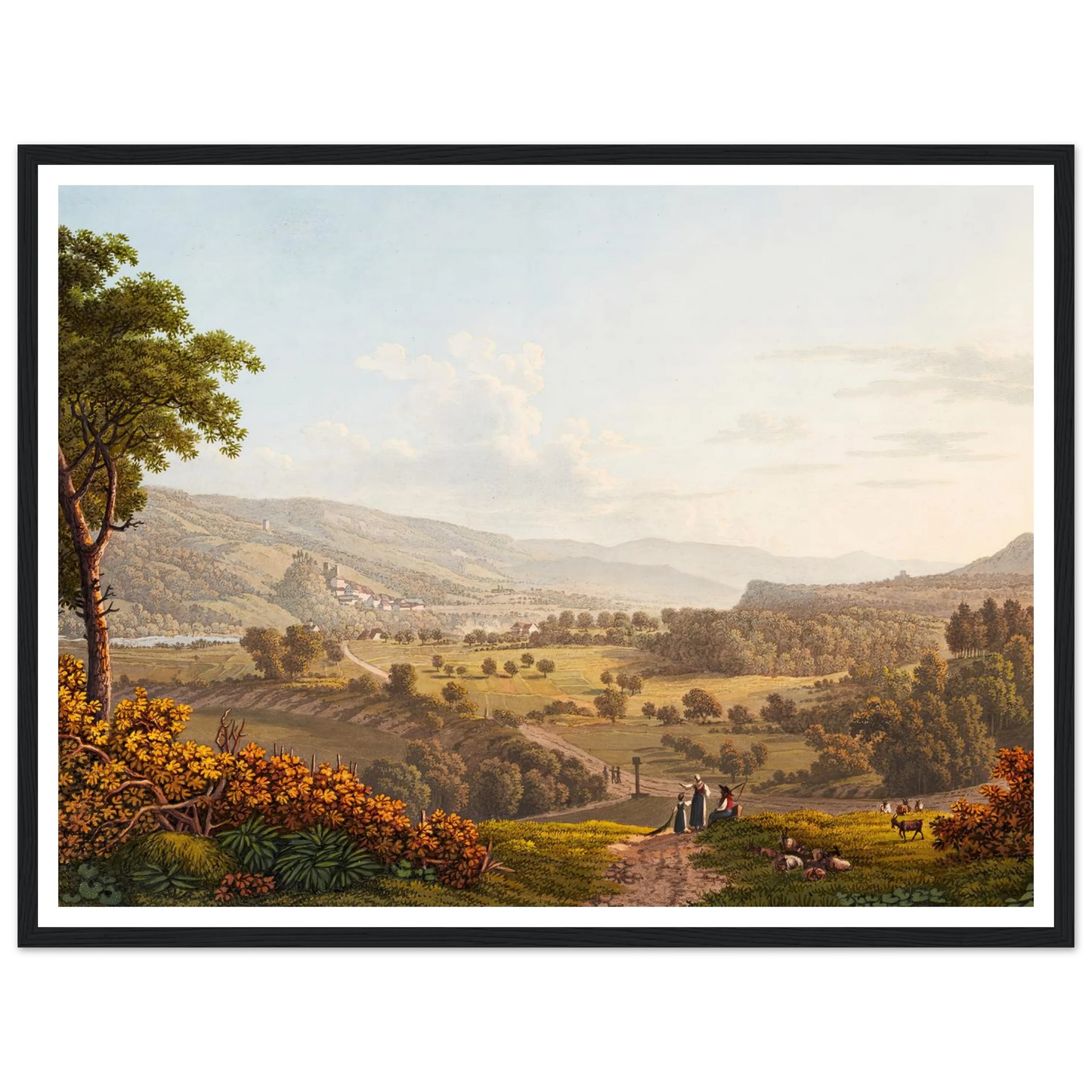 Environs de Münchenstein Art Print | Peter Birmann-Quipham Collections