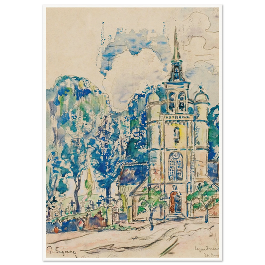 Lezardieux Art Print | Paul Signac-Quipham Collections