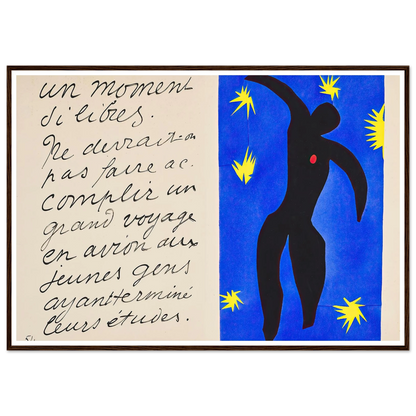 Icarus (1947) Art Print | Henri Matisse-Quipham Collections