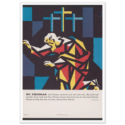 St. Thomas (1962) Art Print | Joseph Binder-Quipham Collections