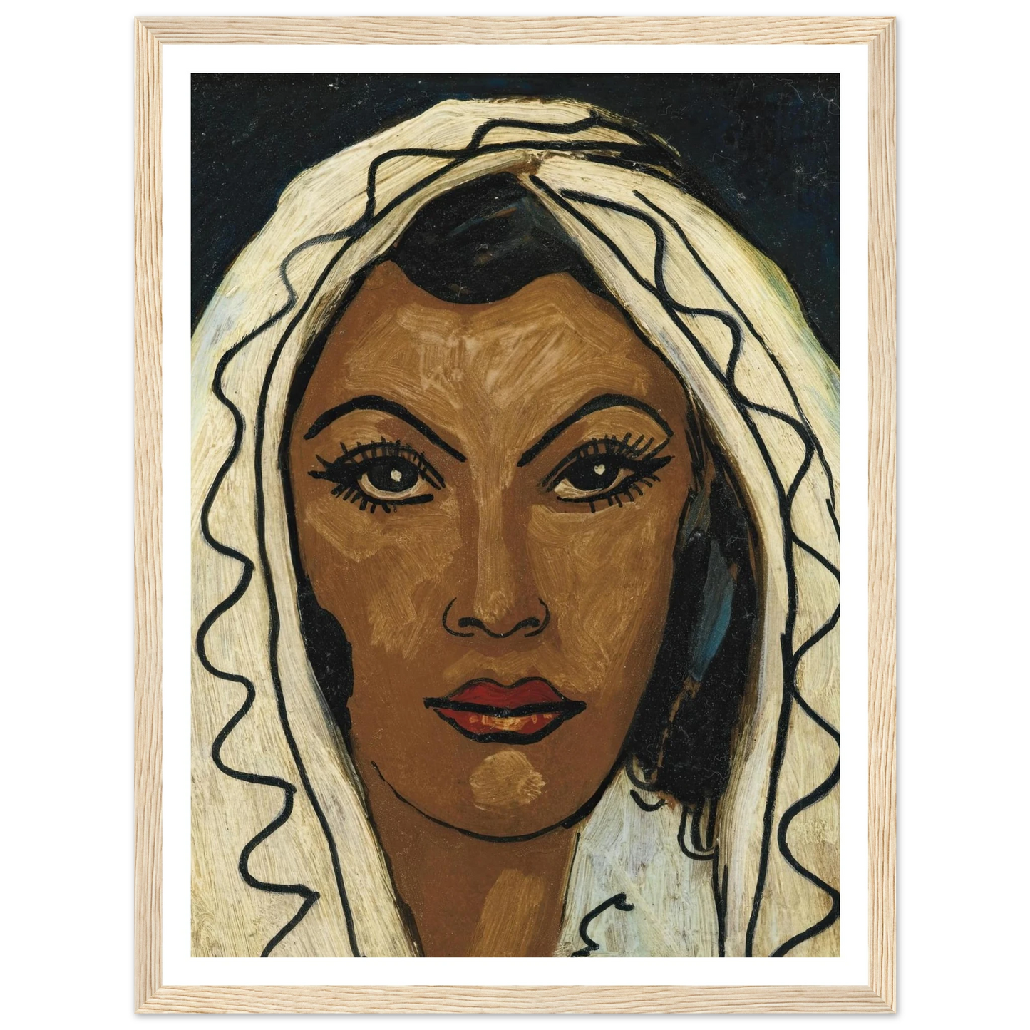 Sans titre (Visage de femme) Art Print | Francis Picabia-Quipham Collections