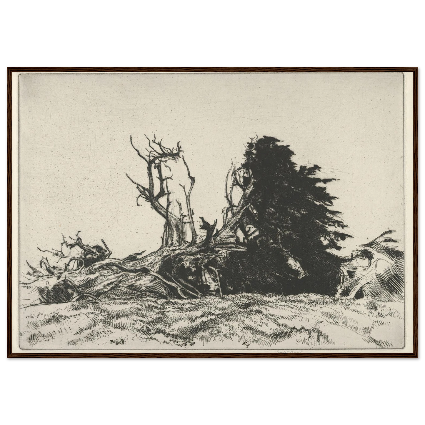 Fallen Centuries (1919) Art Print | Ernest Haskell-Quipham Collections