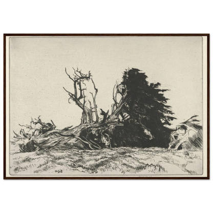 Fallen Centuries (1919) Art Print | Ernest Haskell-Quipham Collections