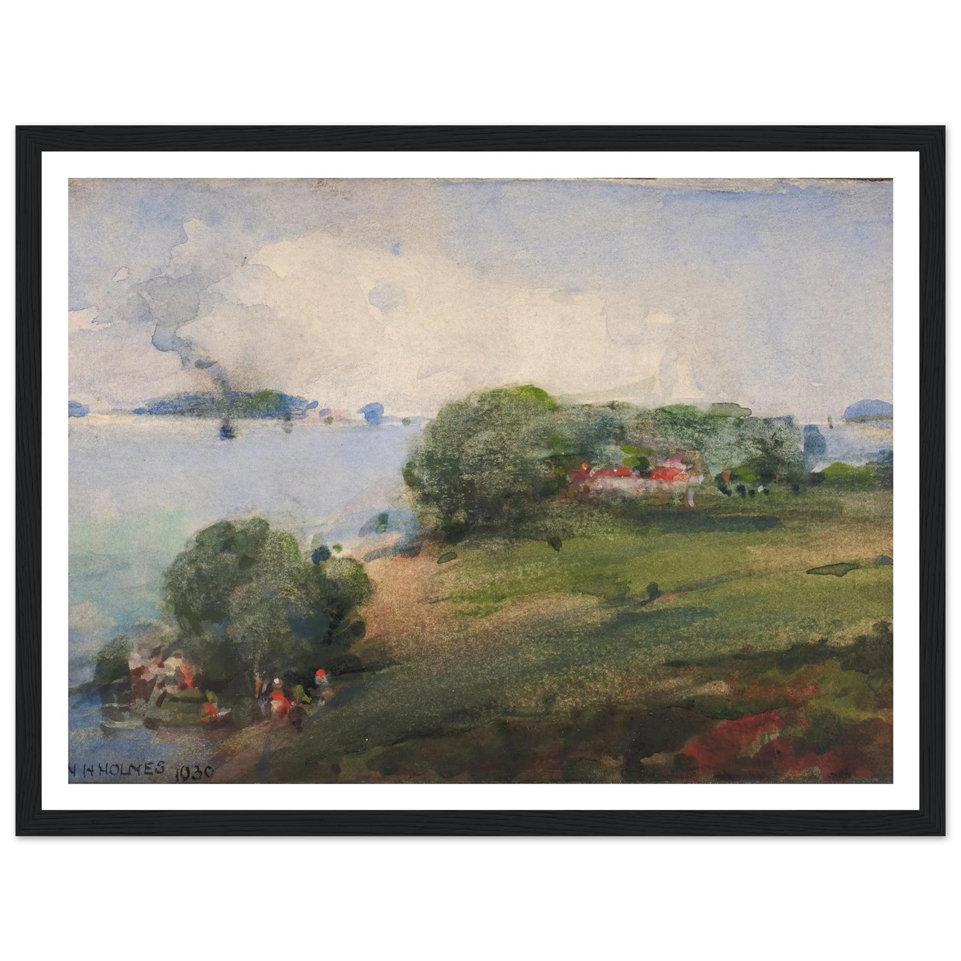 View On The Potomac (1930) Art Print | William Henry Holmes-Quipham Collections