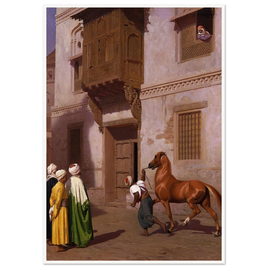 The Horse Market (1867) Art Print | Jean Leon Gerome-Quipham Collections
