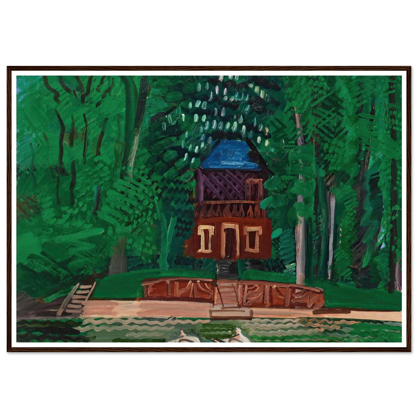 Les canotiers sur la Marne (circa 1922-1925) Art Print | Raoul Dufy-Quipham Collections