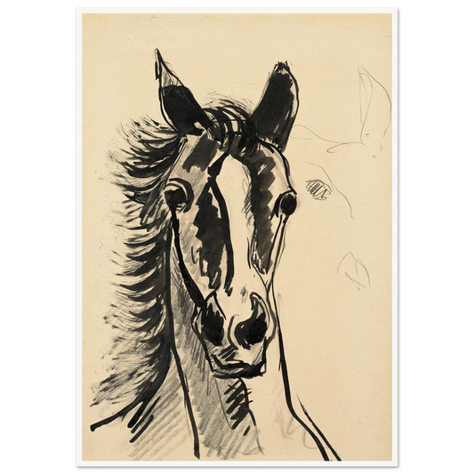 Tête de cheval (1930-35) Art Print | Francis Picabia-Quipham Collections