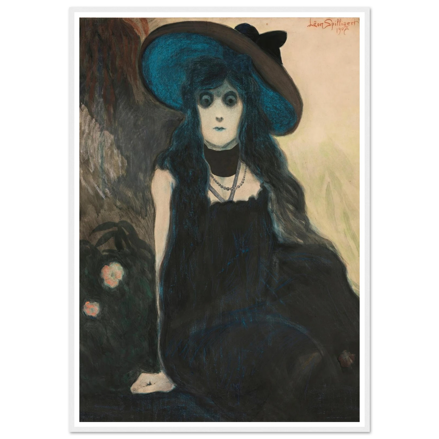 The Absinth Drinker (1907) Art Print | Leon Spilliaert-Quipham Collections