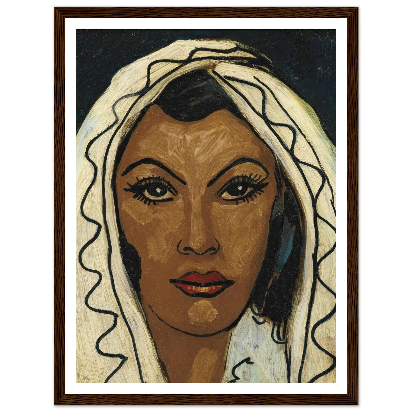 Sans titre (Visage de femme) Art Print | Francis Picabia-Quipham Collections