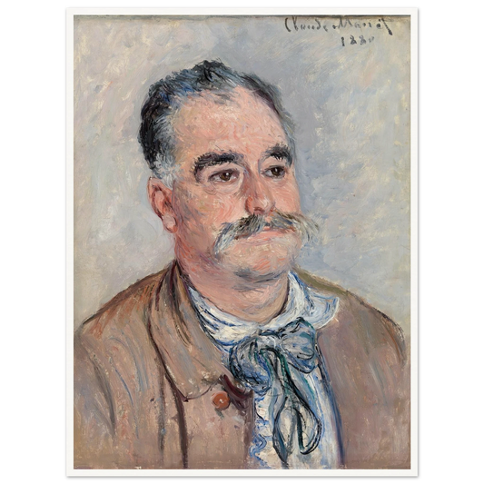 Monsieur Coqueret (Father) (1880) Art Print | Claude Monet-Quipham Collections