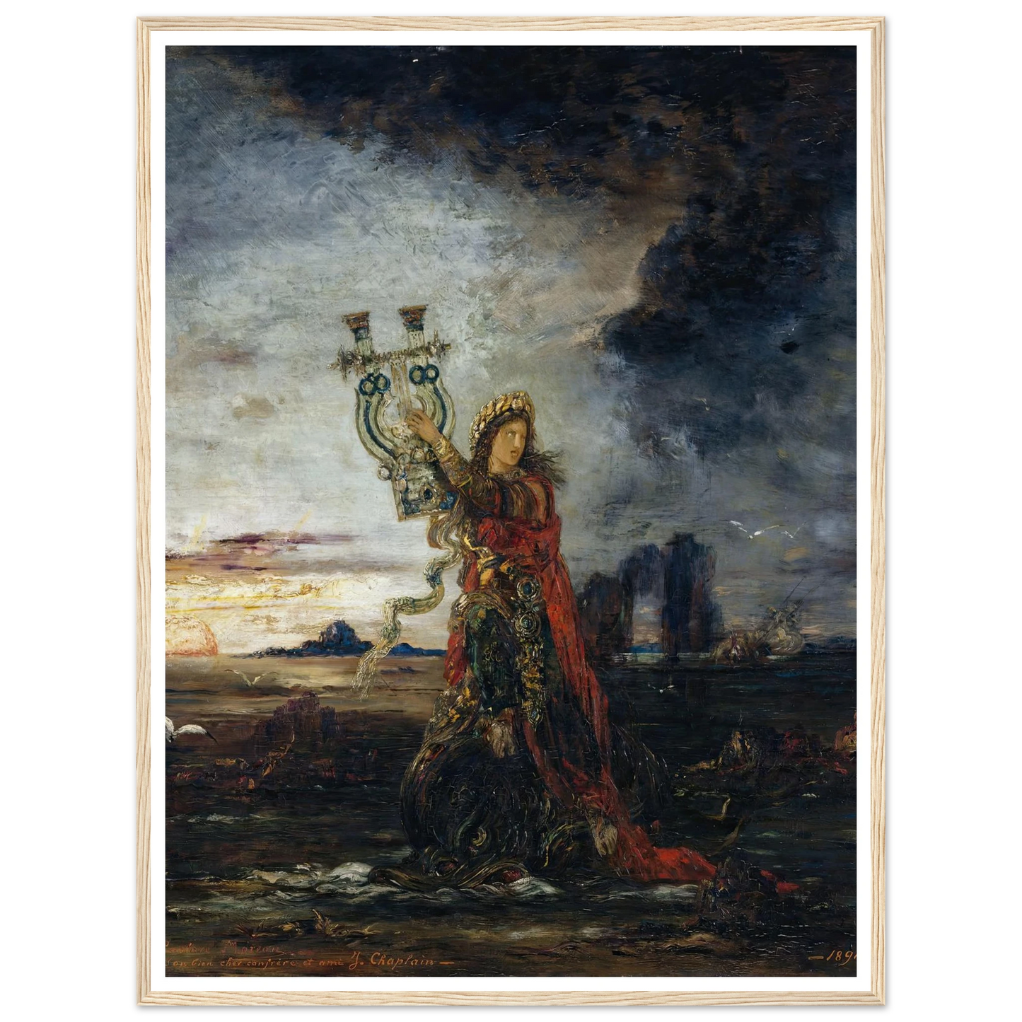 Arion (1891) Art Print | Gustave Moreau-Quipham Collections