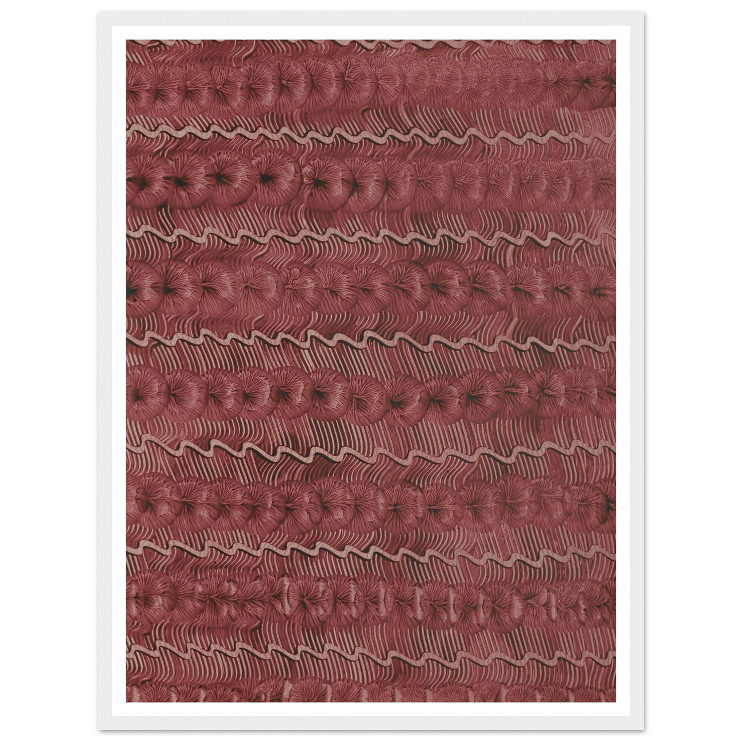 Kleisterpapier (Streifendekor) (1890 - 1910) Art Print | Anker Kyster-Quipham Collections