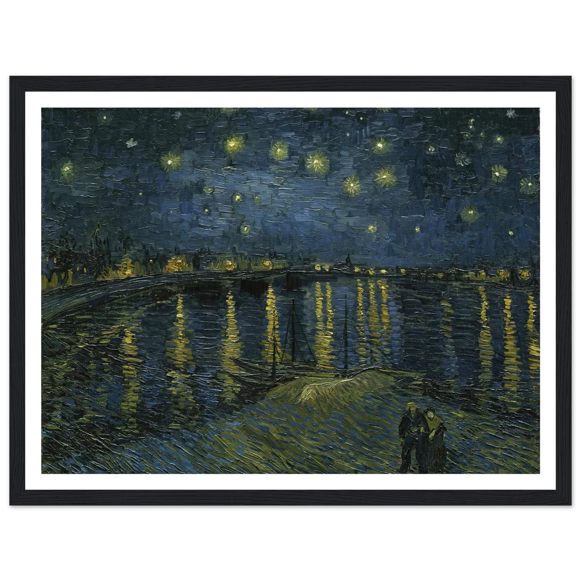 Starry Night Art Print | Vincent van Gogh-Quipham Collections