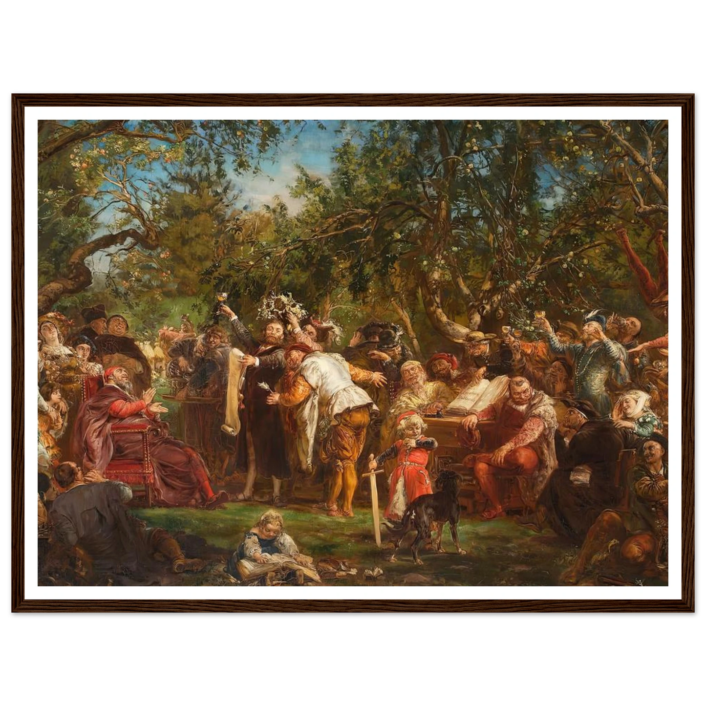 The Babin Republic (1881) Art Print | Jan Matejko-Quipham Collections
