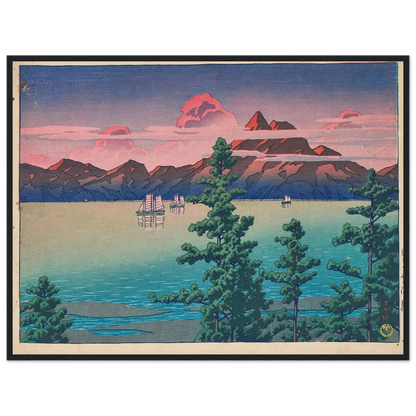 Hizen, Mount Unzen (1927) Art Print | Kawase Hasui-Quipham Collections