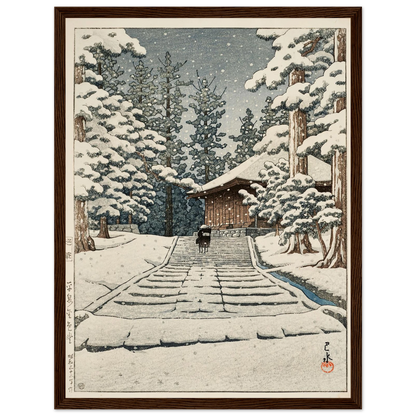 Hiraizumi Konjikido (Konjiki Hall at Hiraizumi) (1957) Art Print | Kawase Hasui-Quipham Collections