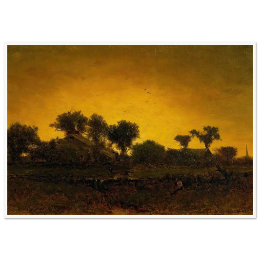 Light Triumphant (1862) Art Print | George Inness-Quipham Collections