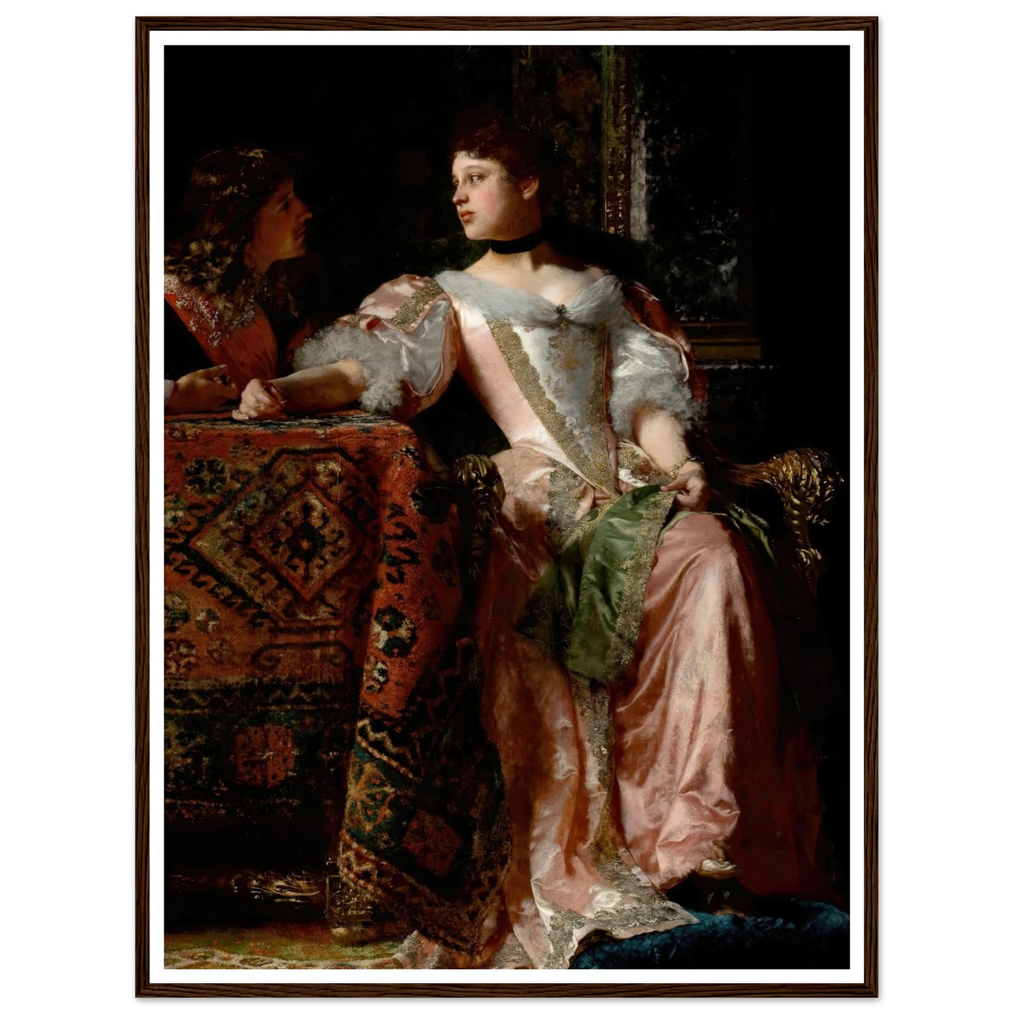 The Proposal (1891) Art Print | Wladyslaw Czachorski-Quipham Collections
