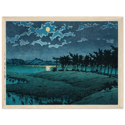 Mito, Hinuma, Hiroura (1946) Art Print | Kawase Hasui-Quipham Collections