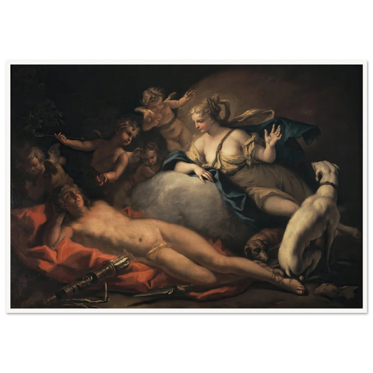 Diana and Endymion Art Print | Sebastiano Ricci-Quipham Collections