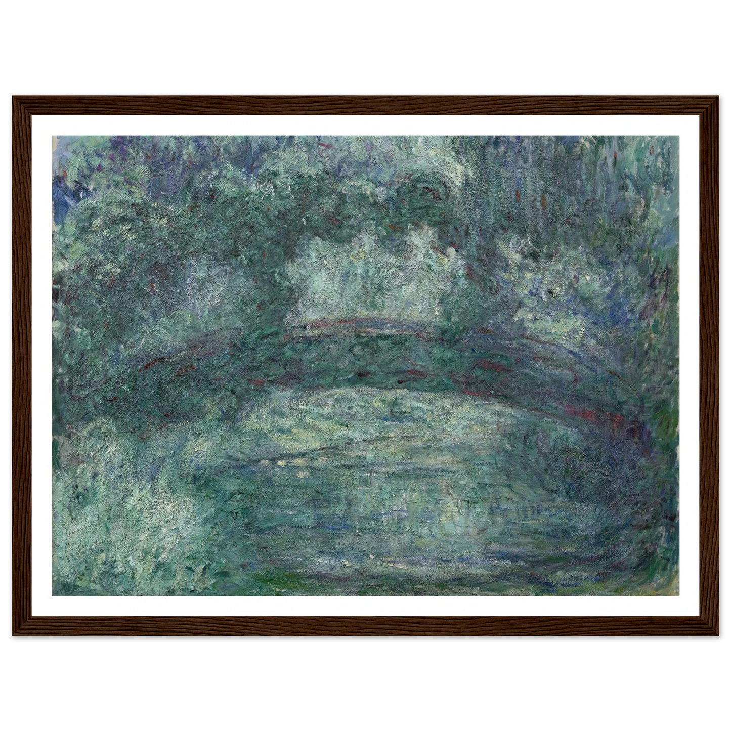 The Japanese bridge (1919-1924) Art Print | Claude Monet-Quipham Collections