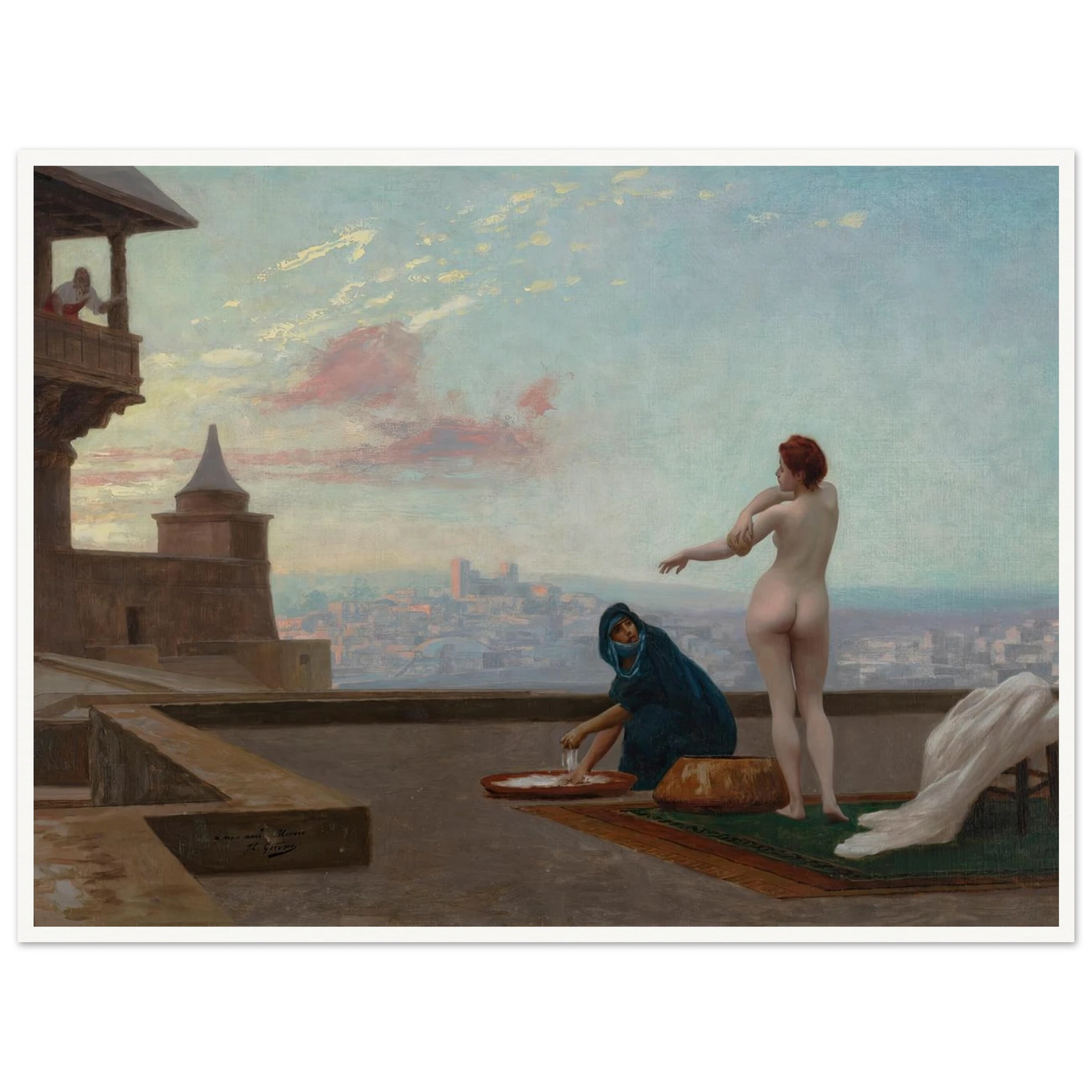 Bethsabée (Bathsheba) (circa 1889) Art Print | Jean Leon Gerome-Quipham Collections