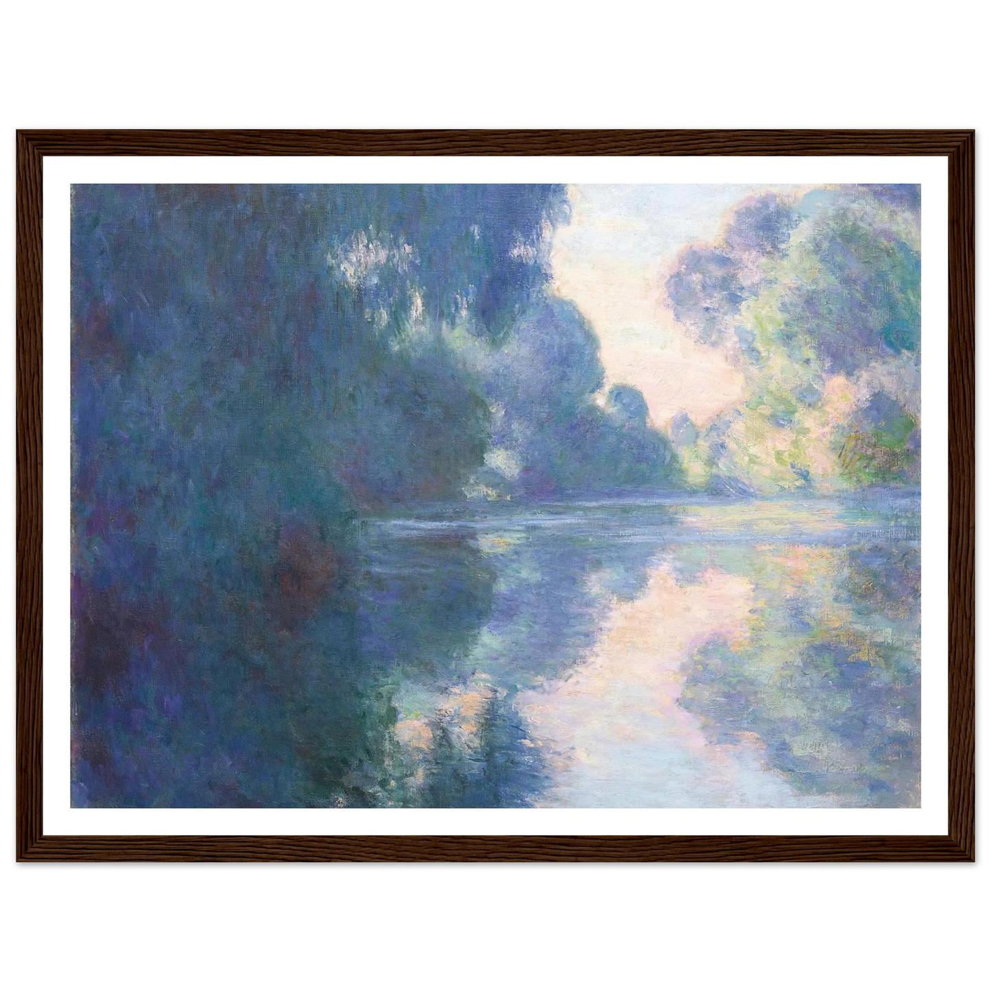 Matinée sur la Seine (1897) Art Print | Claude Monet-Quipham Collections