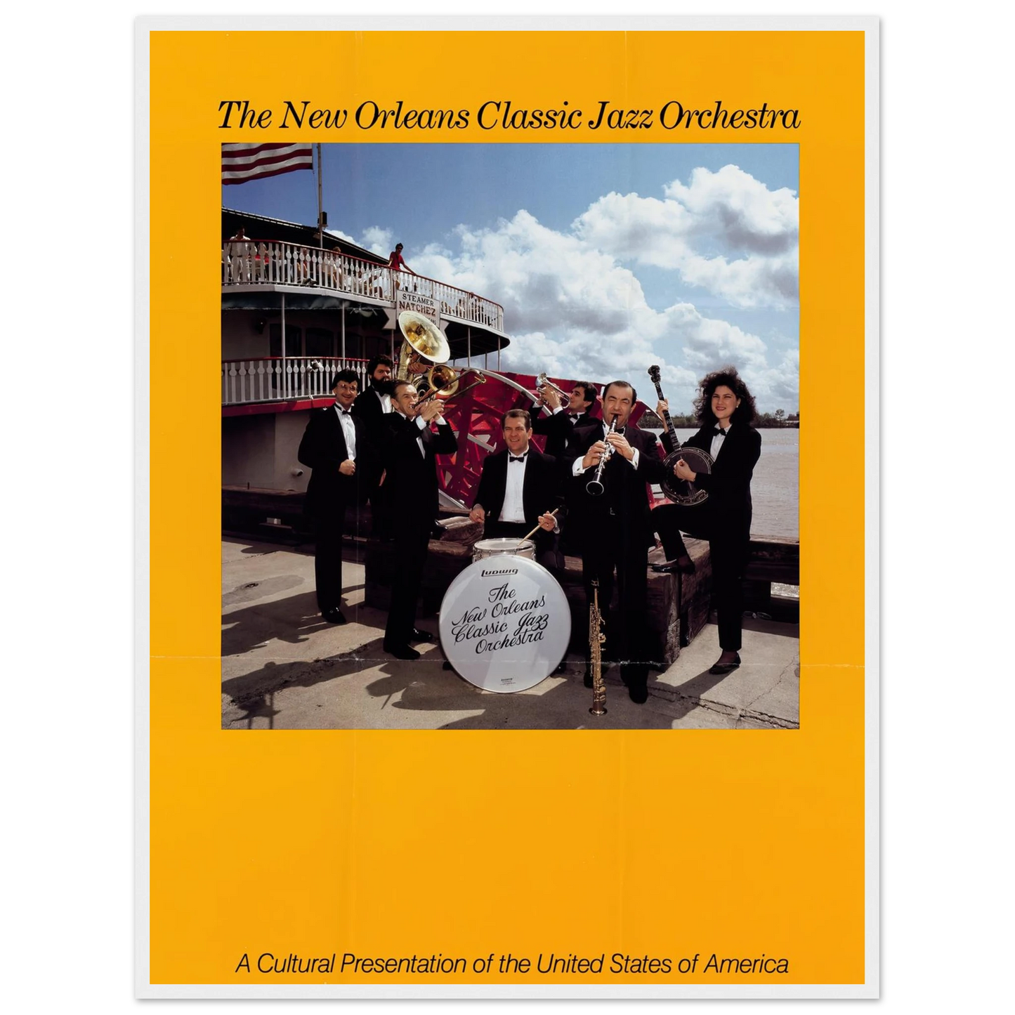 The New Orleans Classic Jazz Orchestra Art Print | US Information Agency-Quipham Collections
