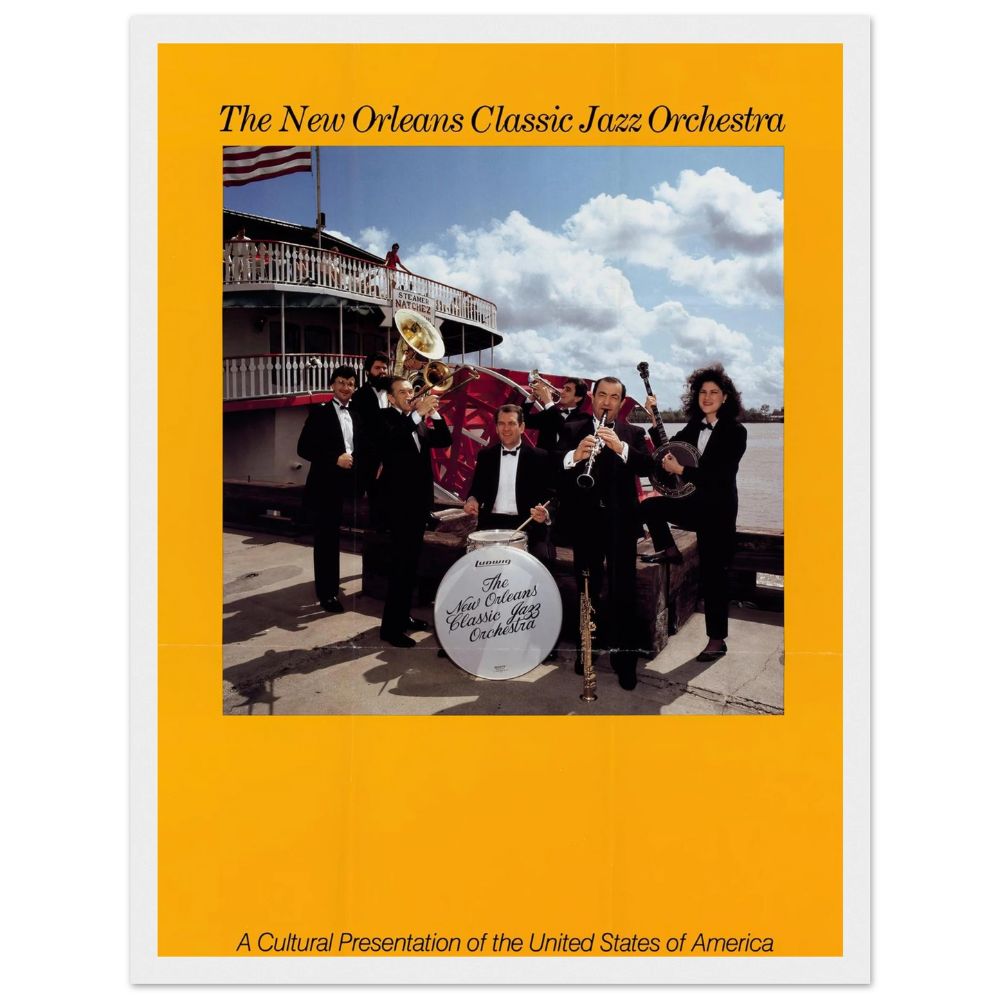 The New Orleans Classic Jazz Orchestra Art Print | US Information Agency-Quipham Collections