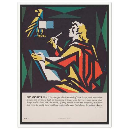 St. John (1962) Art Print | Joseph Binder-Quipham Collections