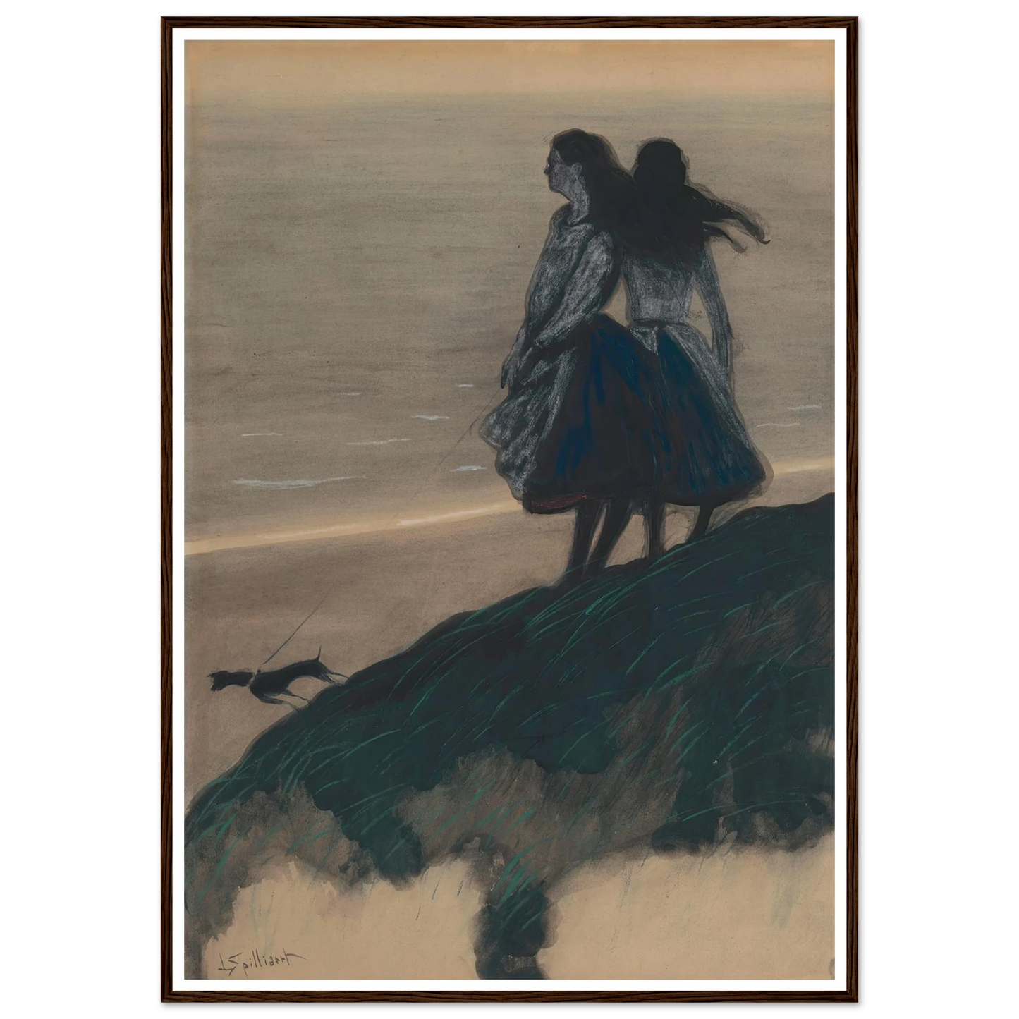 Girls on a Dune Art Print | Leon Spilliaert-Quipham Collections